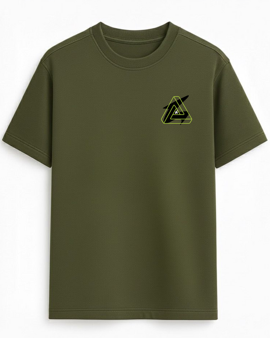 Camiseta Olive UN1K Neon Pulse