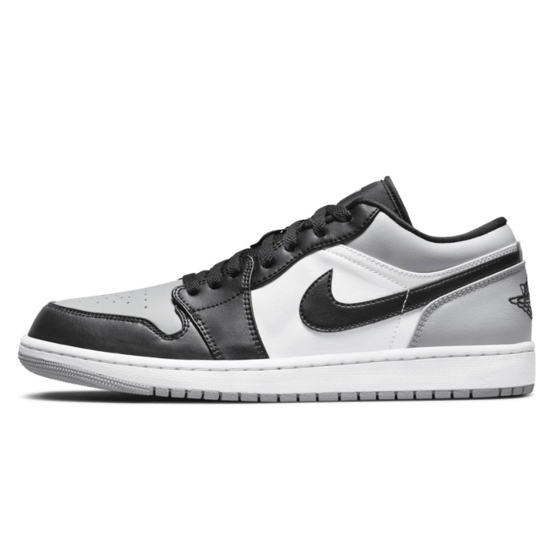 Air Jordan 1 Low con puntera gris
