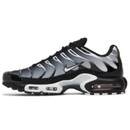 Nike Air Max Plus Tn Negro Blanco Plata Metalizado