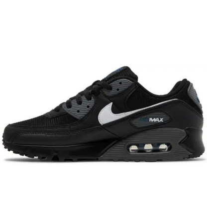 Tênis Nike Air Max 90 Black Iron Grey Marina