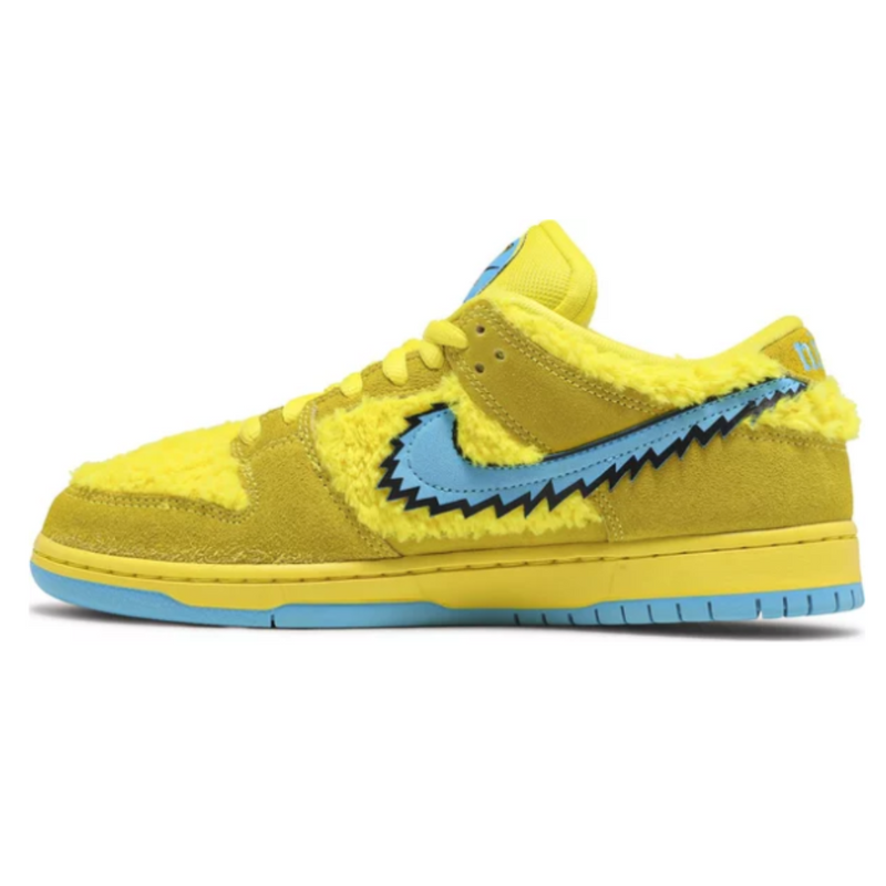 Tênis Nike SB Dunk Low Grateful Dead Yellow Bear