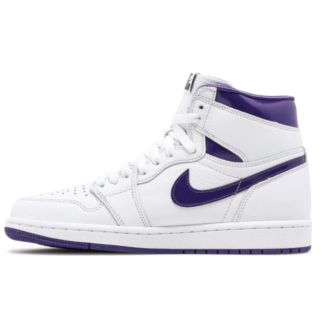Air Jordan 1 High OG 'Morado cancha' 'Morado metalizado'