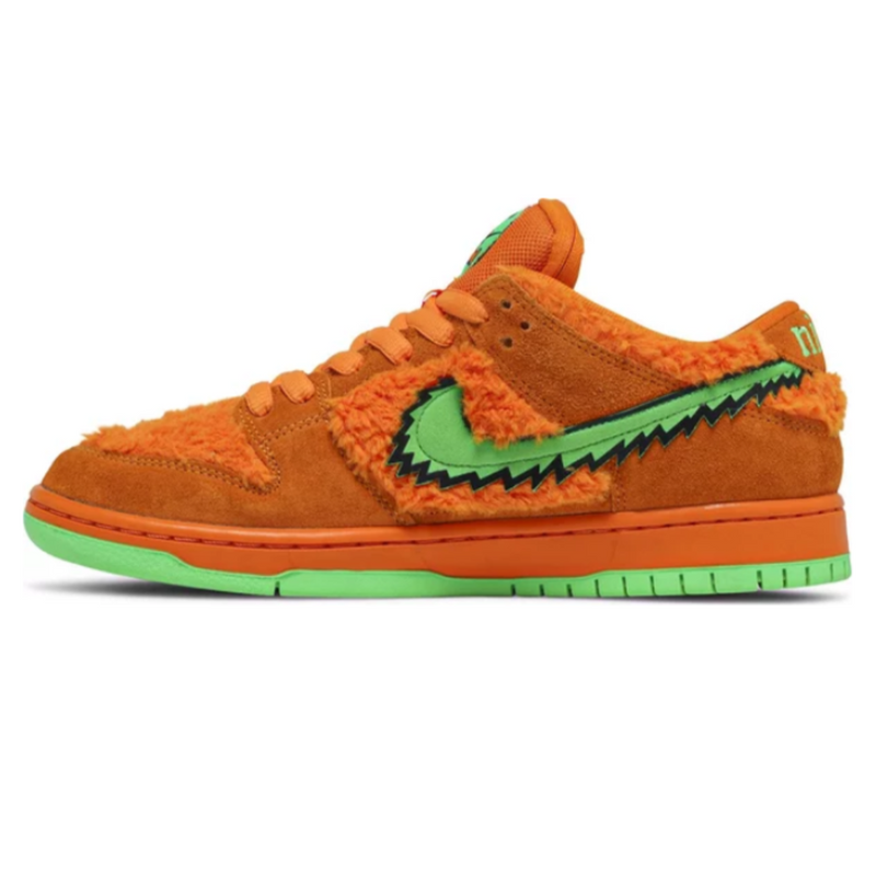 Tênis Nike SB Dunk Low Grateful Dead Bears Orange