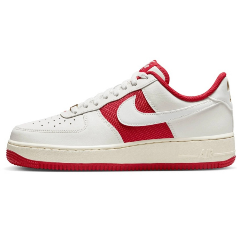 Tênis Nike Air Force 1 Low Athletic Department White Red