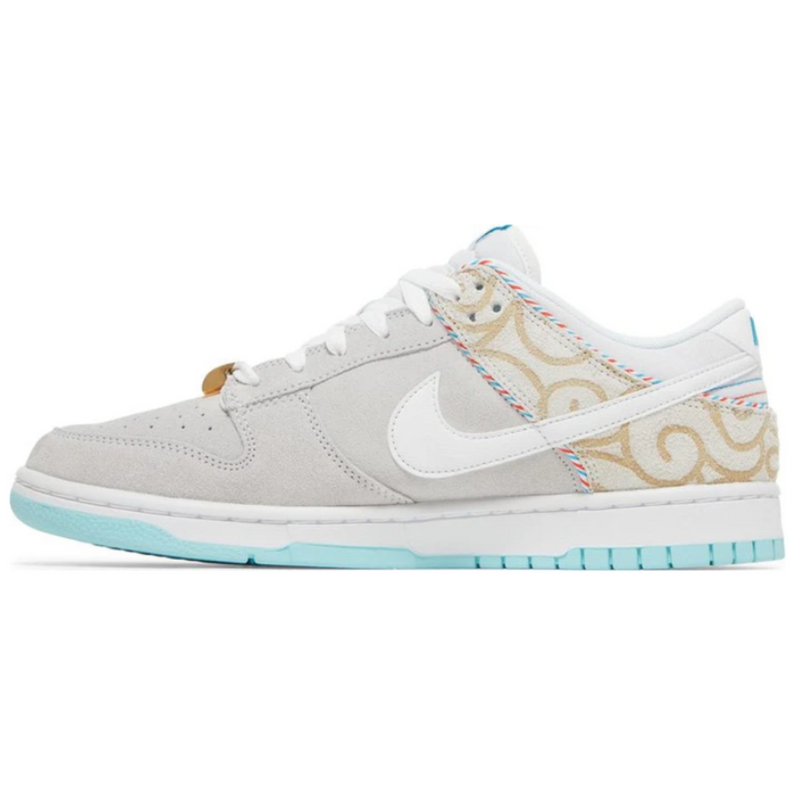 Tênis Nike Dunk Low Barber Shop  Grey