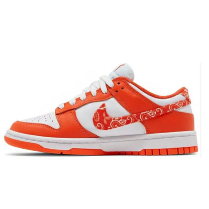 Tênis Nike Dunk Low Orange Paisley