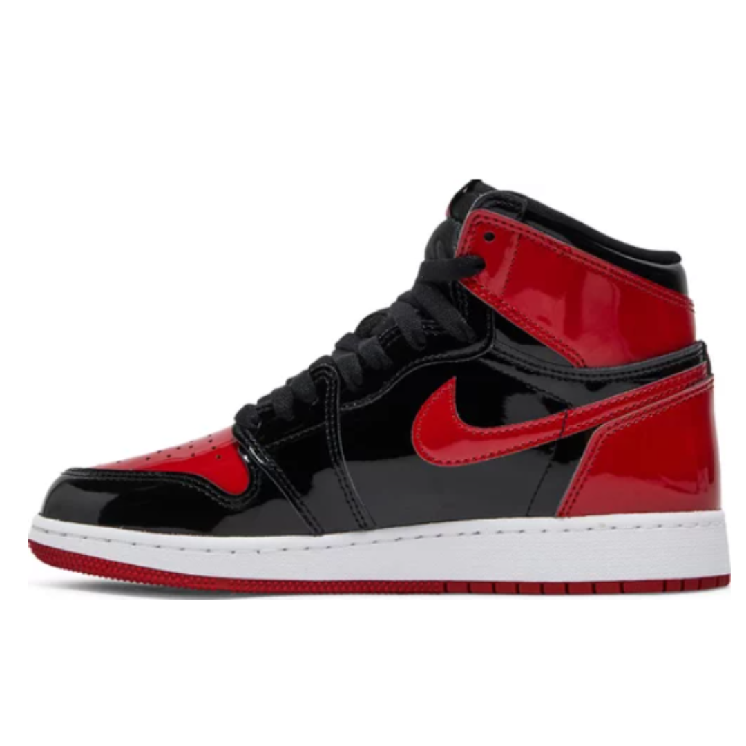 Tênis Air Jordan 1 Retro High OG GS 'Patent Bred'