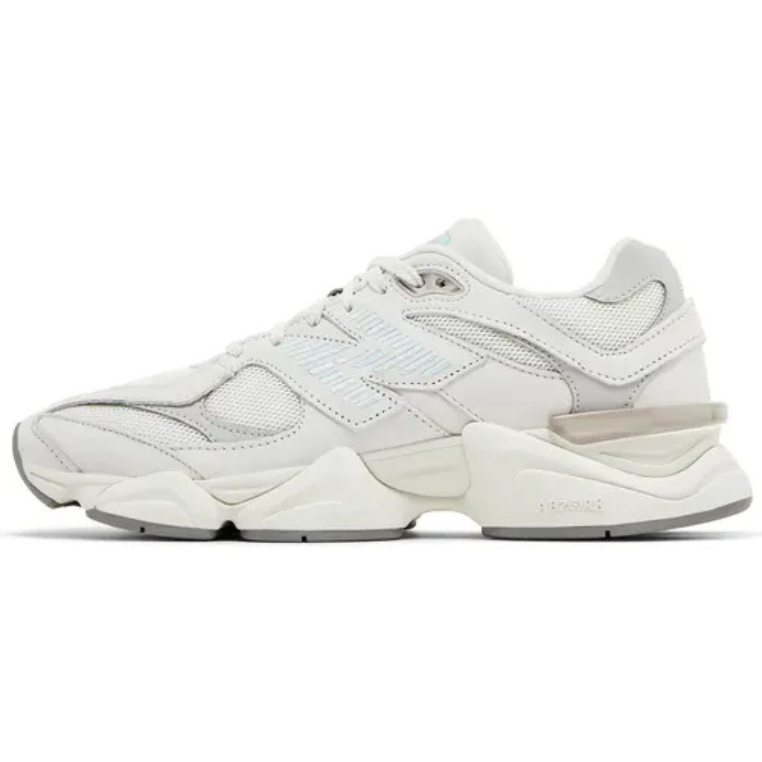 Tênis New Balance 9060 Pink Granite Silver Metallic Silver Cinza