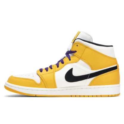 Tênis Air Jordan 1 Mid 'Lakers'