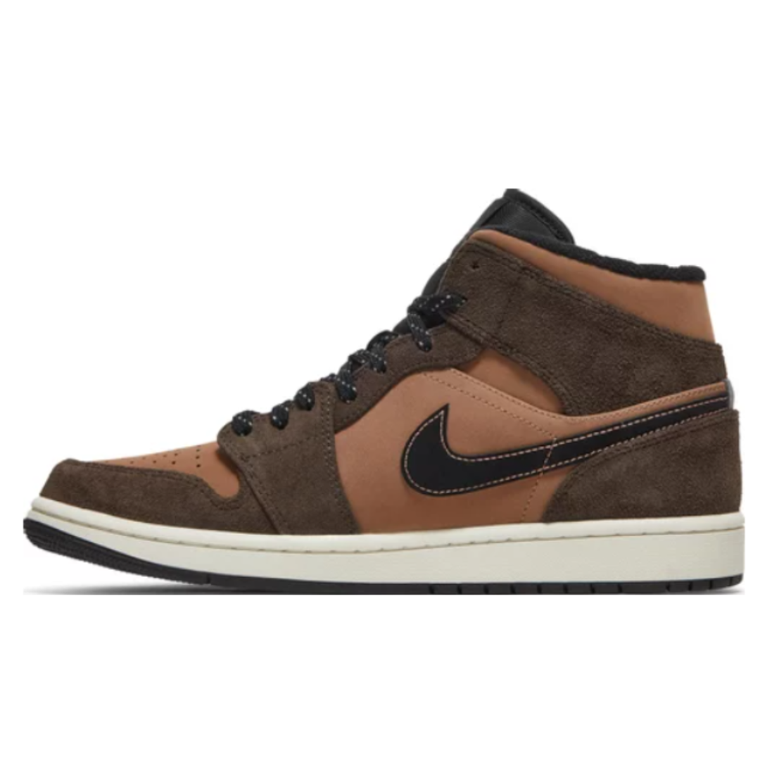 Tênis Air Jordan 1 Mid SE Earth Tone (Pronta Entrega)