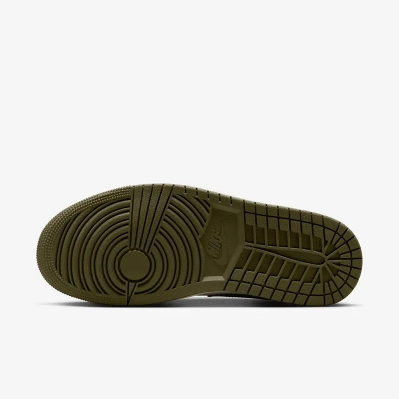 Nike Air Jordan 1 Low Sail Leche de coco Oliva medio