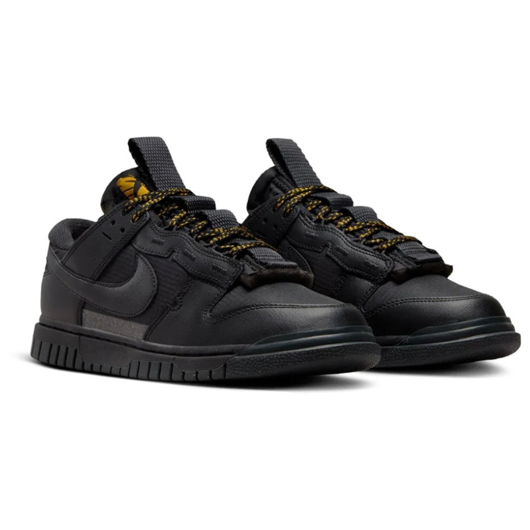 Tênis Nike Air Dunk Low Jumbo Black Gold