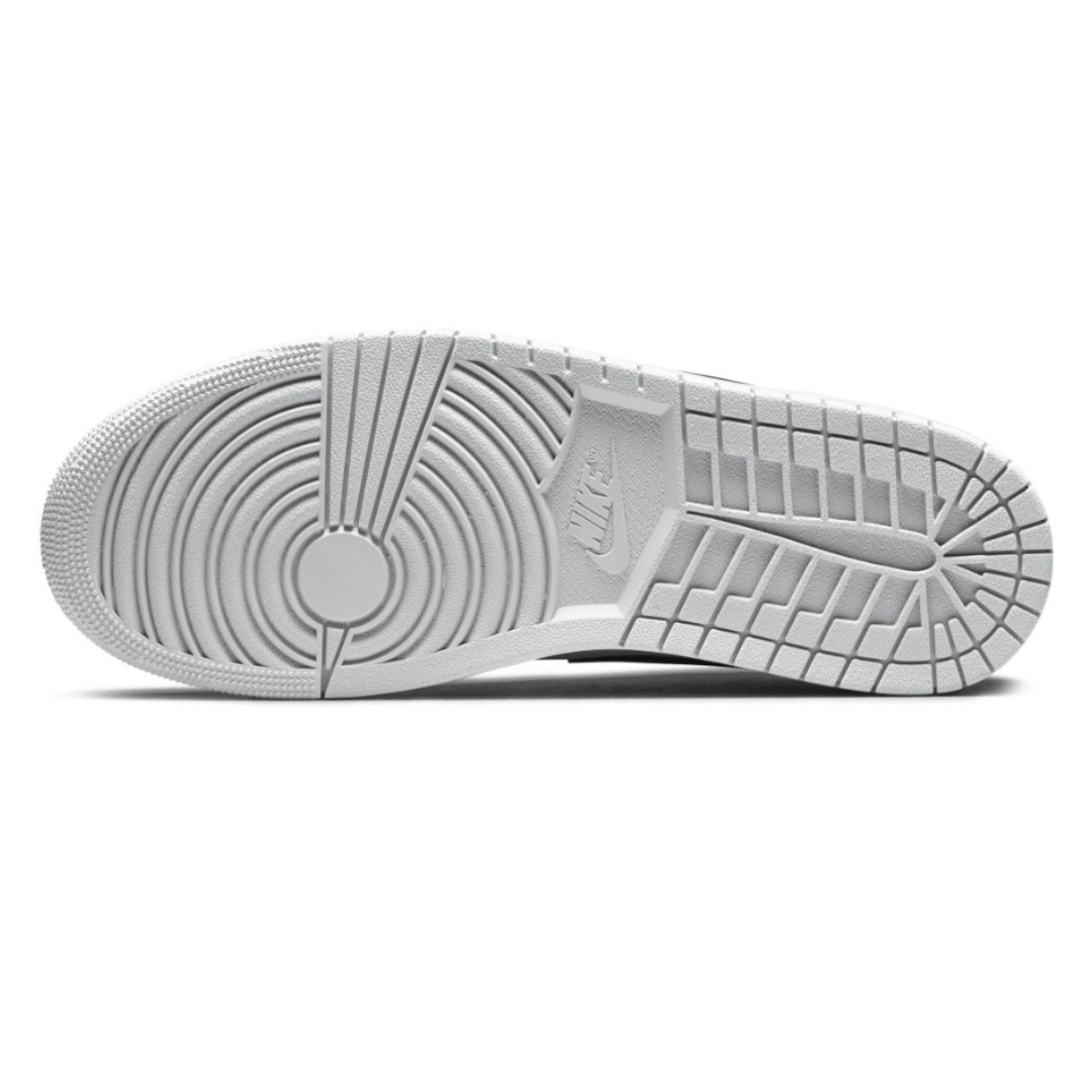 Air Jordan 1 Low con puntera gris
