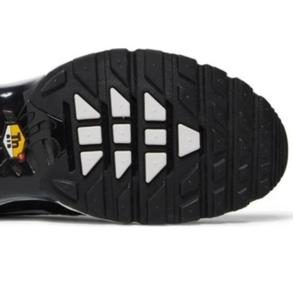 Nike Air Max Plus Tn Negro Blanco Plata Metalizado