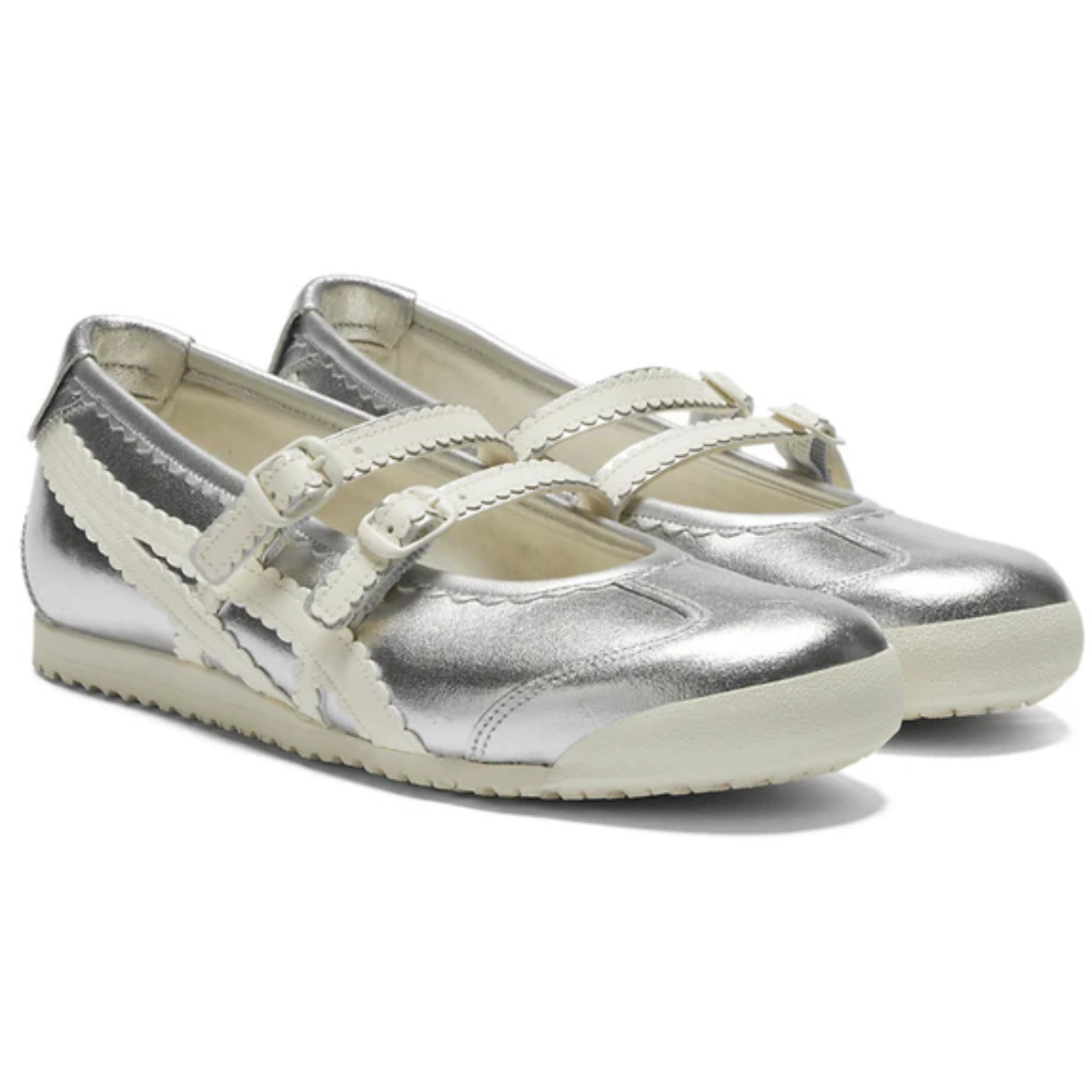 Onitsuka Tiger Mexico 66 TGRS Silver Cream Prateado