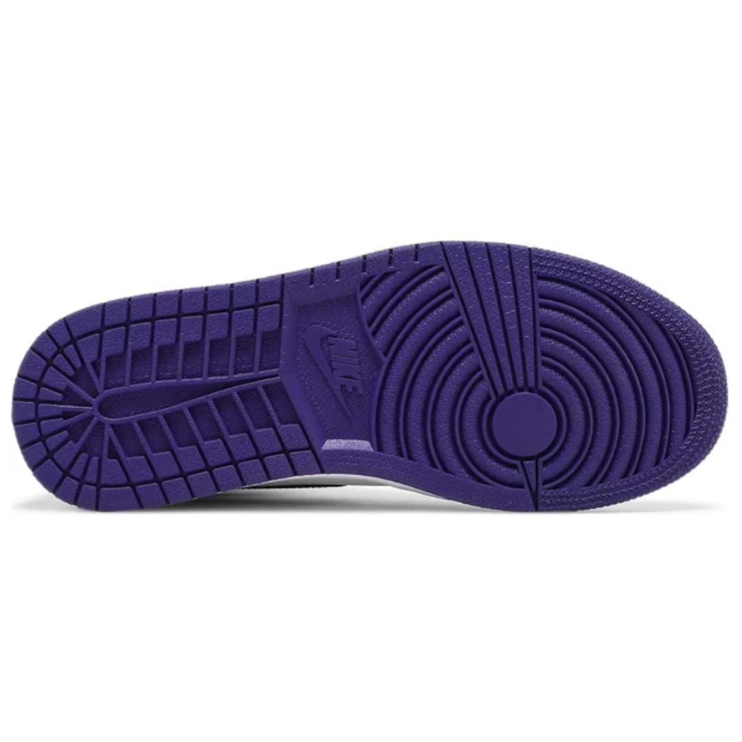 Tênis Air Jordan 1 High OG 'Court Purple' 'Metallic Purple'