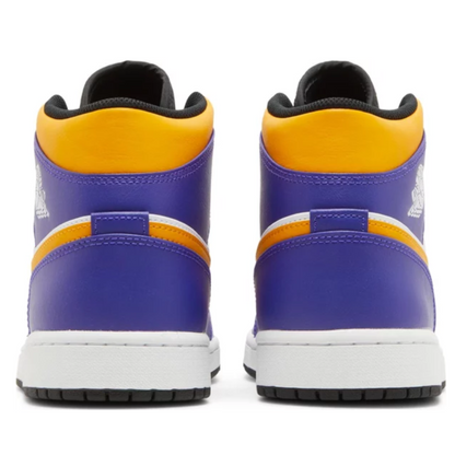 Tênis Air Jordan 1 Mid Lakers (2022)
