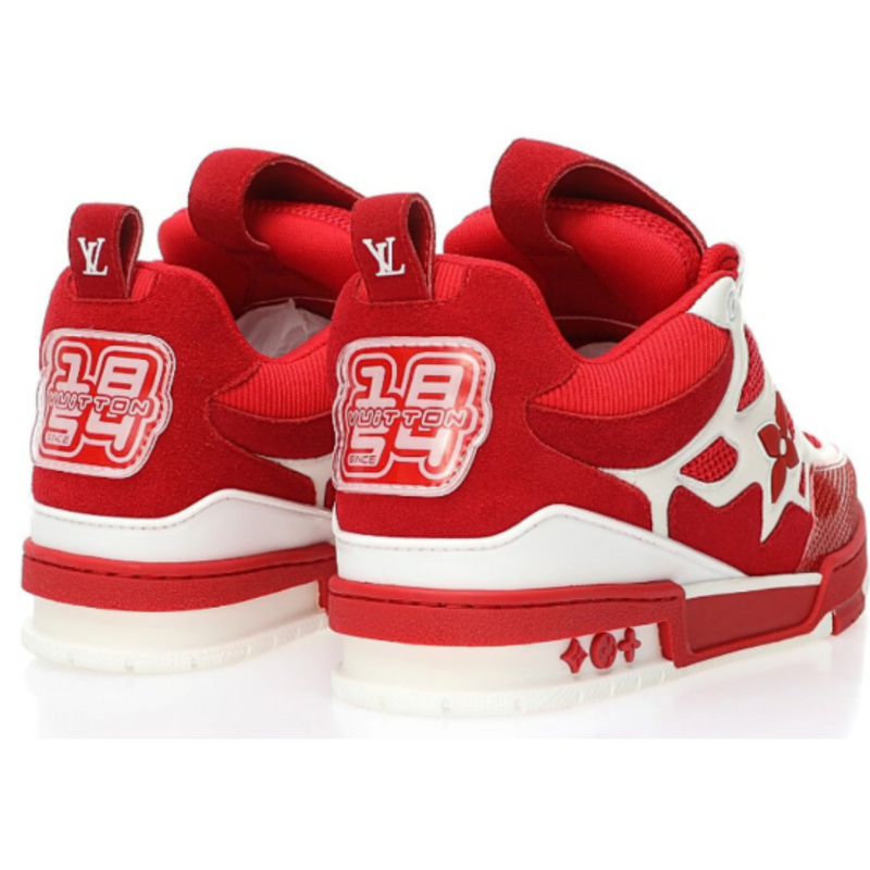 Tênis Louis Vuitton LV Skate Sneaker Red White