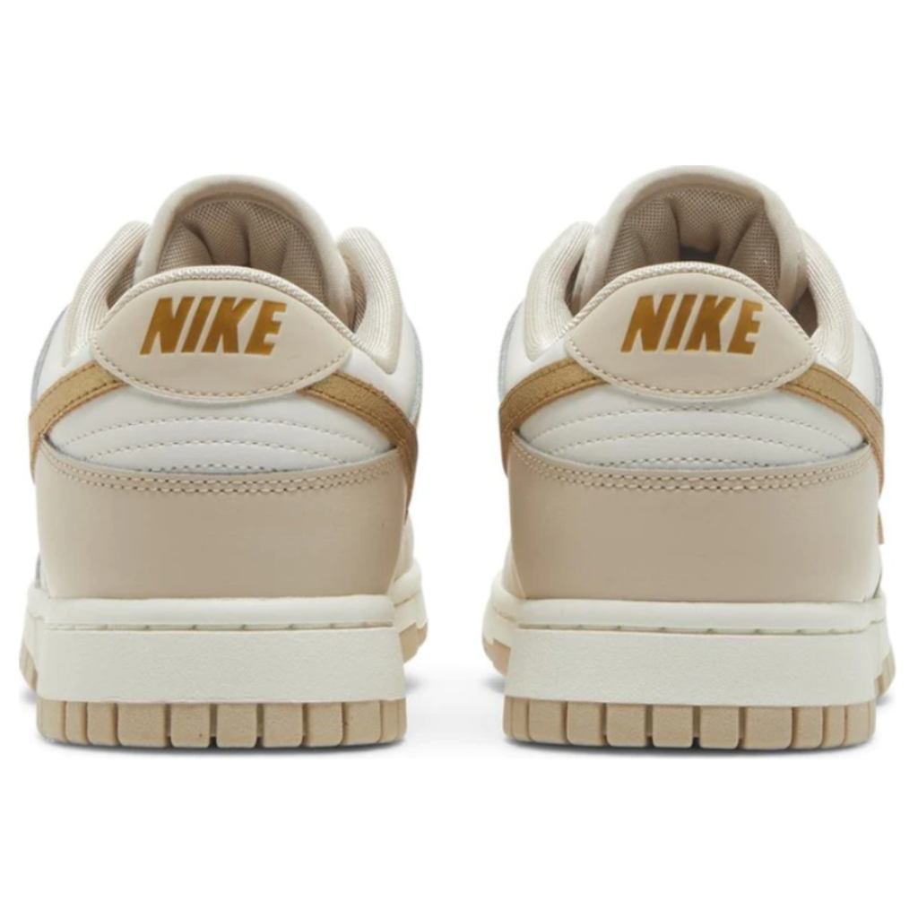 Tênis Nike Dunk Low 'Gold Swoosh' (Pronta Entrega)
