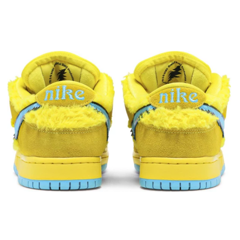 Tênis Nike SB Dunk Low Grateful Dead Yellow Bear