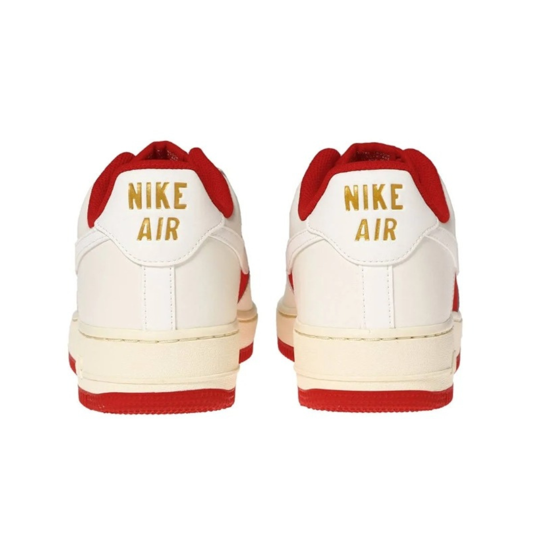 Tênis Nike Air Force 1 Low Athletic Department White Red