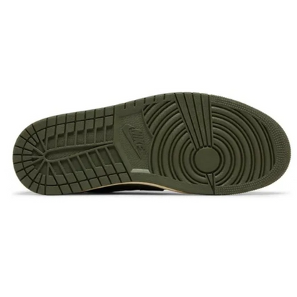 Tênis Nike Air Jordan 1 Low Medium Olive Green