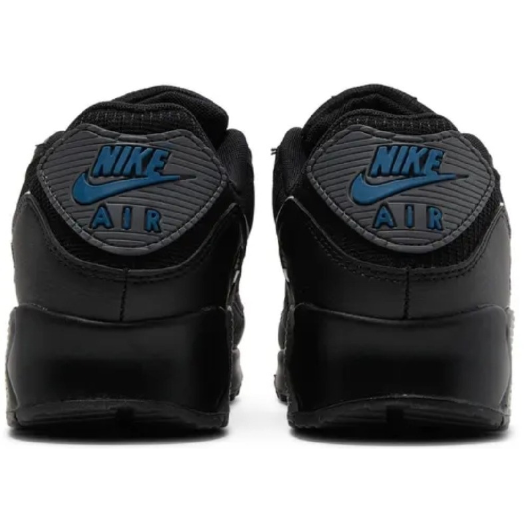 Tênis Nike Air Max 90 Black Iron Grey Marina