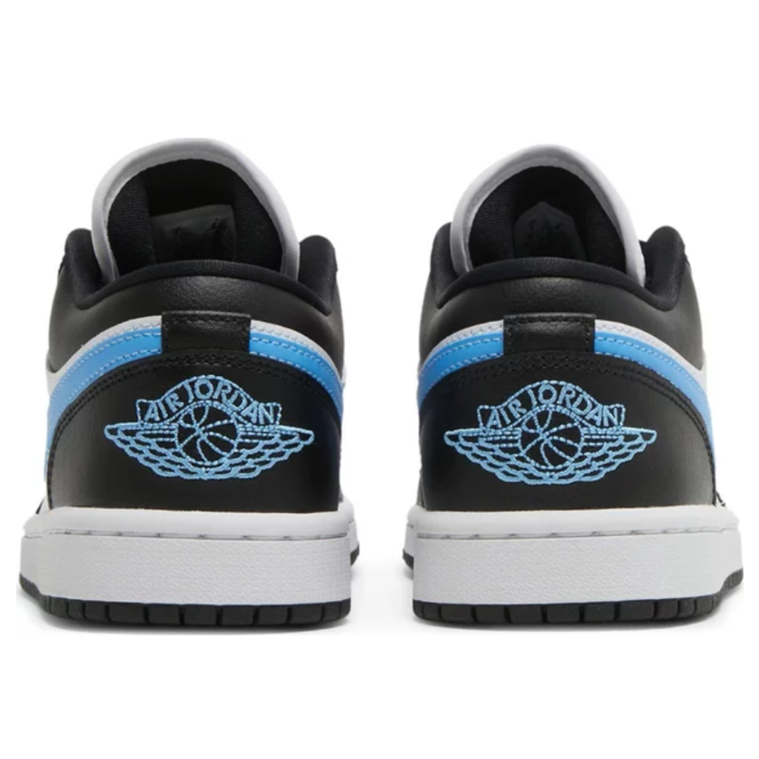 Tênis Air Jordan 1 Low Black University Blue White