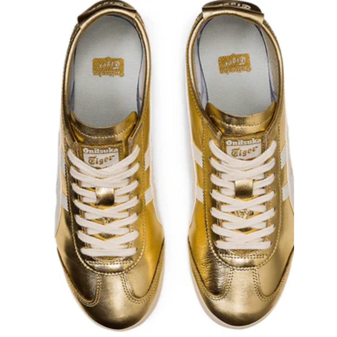 Onitsuka Tiger Mexico 66 Gold White Dourado