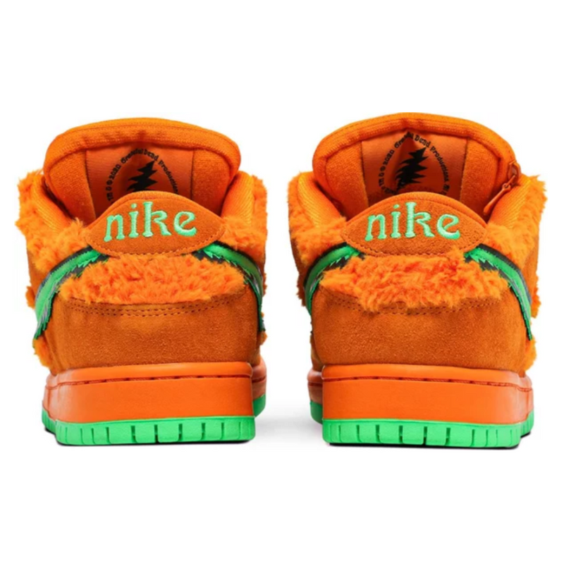 Tênis Nike SB Dunk Low Grateful Dead Bears Orange