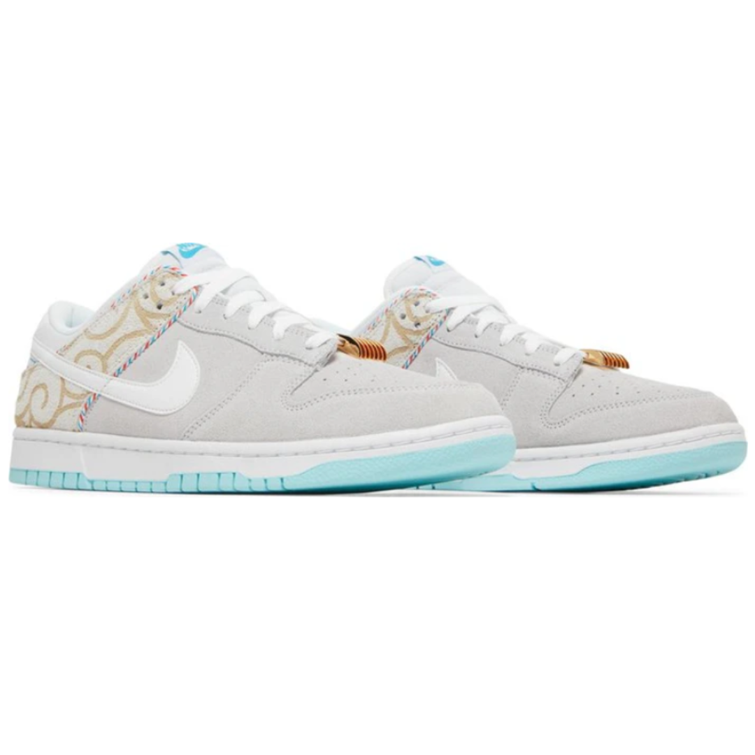 Tênis Nike Dunk Low Barber Shop  Grey