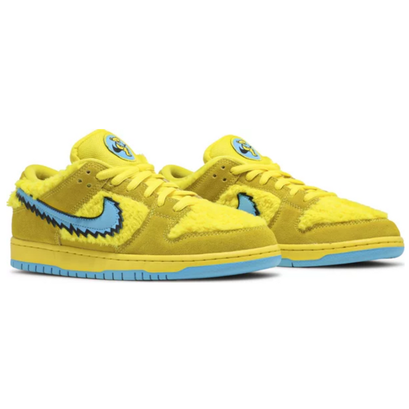 Tênis Nike SB Dunk Low Grateful Dead Yellow Bear