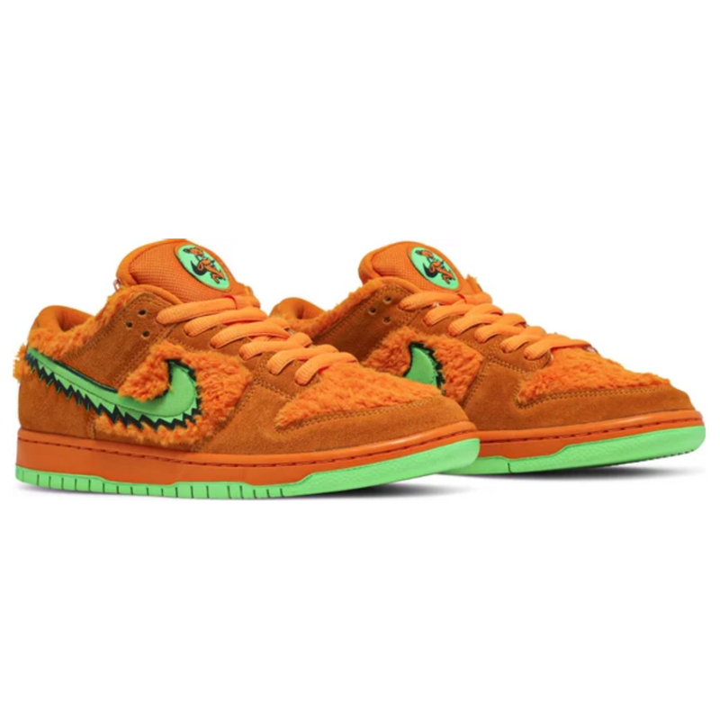 Tênis Nike SB Dunk Low Grateful Dead Bears Orange