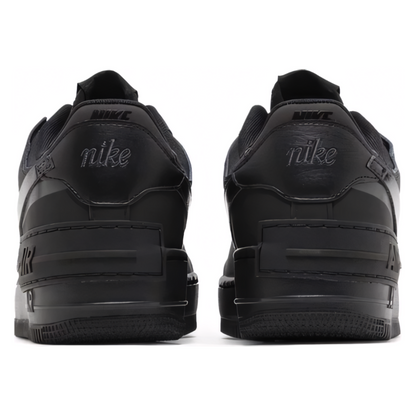 Tênis Nike Air Force 1 Shadow Triple Black
