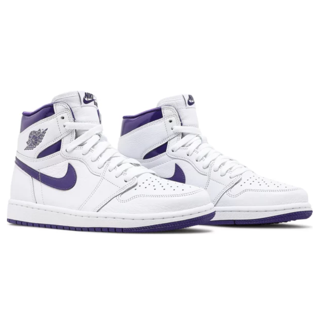 Tênis Air Jordan 1 High OG 'Court Purple' 'Metallic Purple'