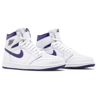 Tênis Air Jordan 1 High OG 'Court Purple' 'Metallic Purple'
