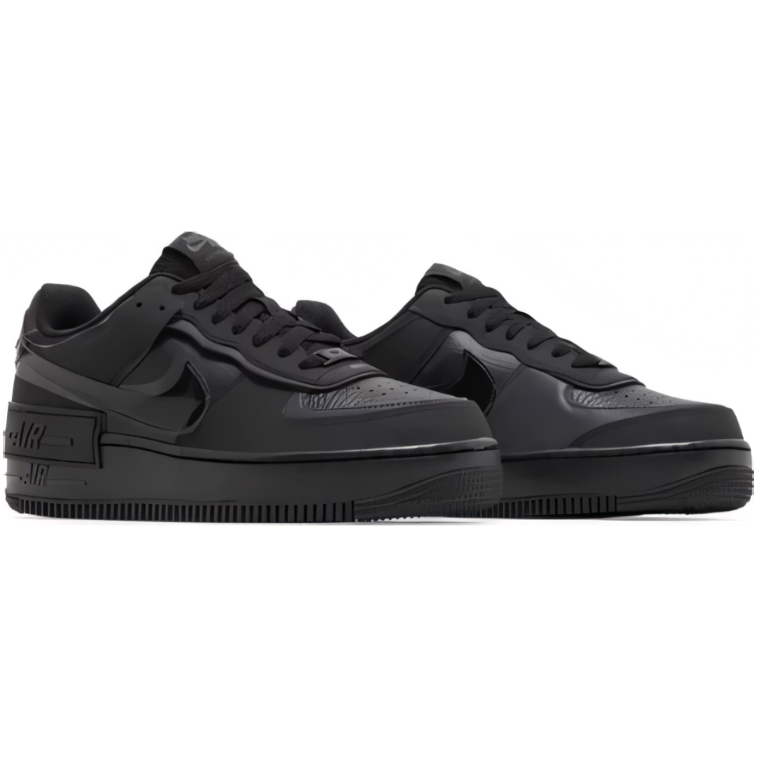Tênis Nike Air Force 1 Shadow Triple Black