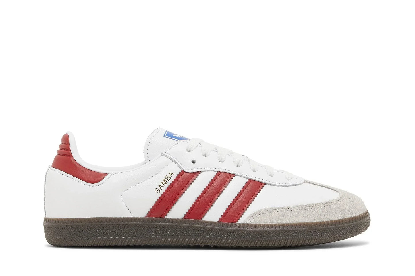 Adidas Samba OG White Scarlet Branco