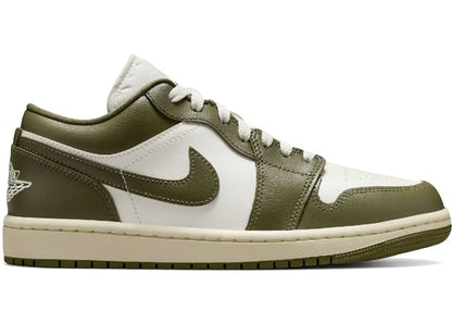 Nike Air Jordan 1 Low Sail Coconut Milk Medium Olive