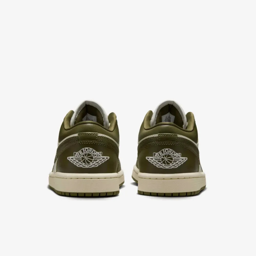 Nike Air Jordan 1 Low Sail Coconut Milk Medium Olive