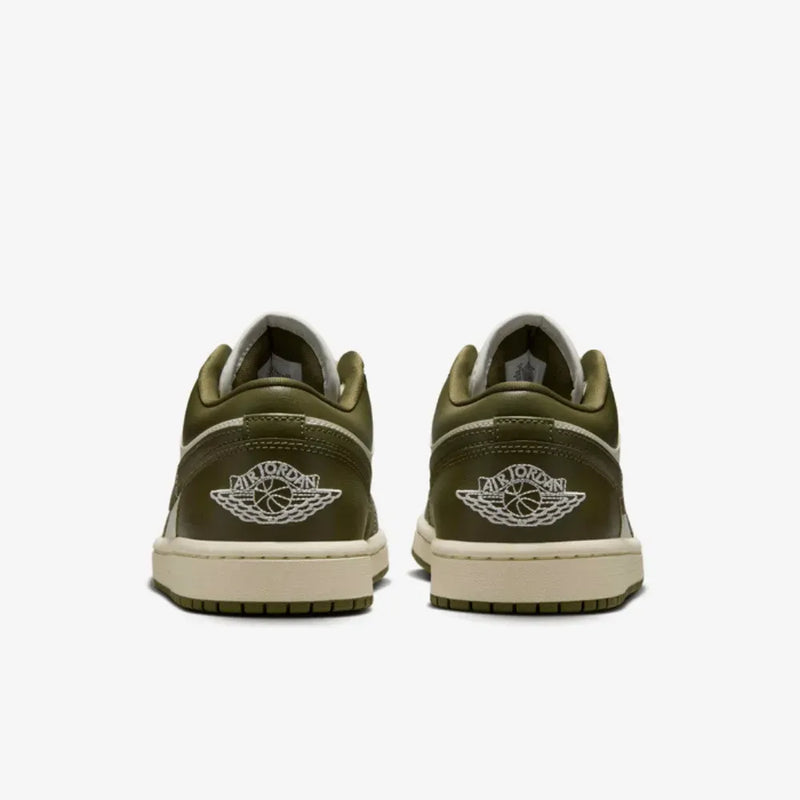 Nike Air Jordan 1 Low Sail Leche de coco Oliva medio