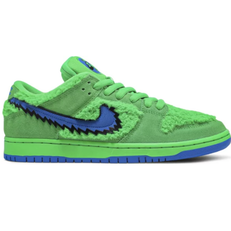 Tênis Nike SB Dunk Low Grateful Dead Green Bear