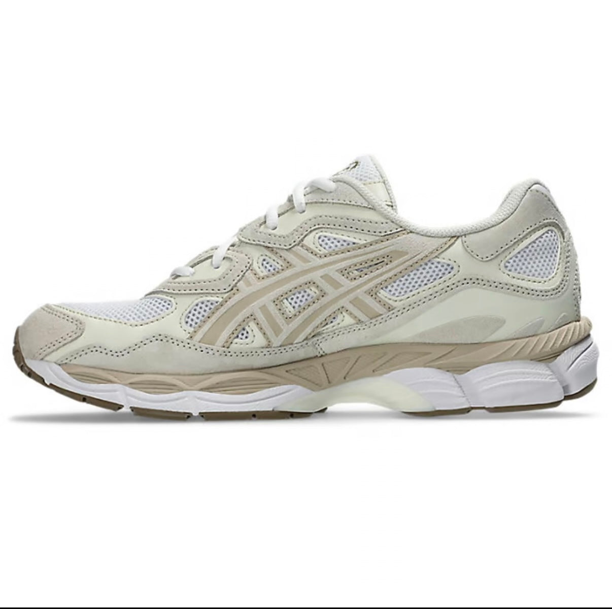 Asics Gel-NYC Blanco Pluma Gris