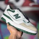 Zapatillas New Balance 550 Verde Blanco (Listas para entrega)