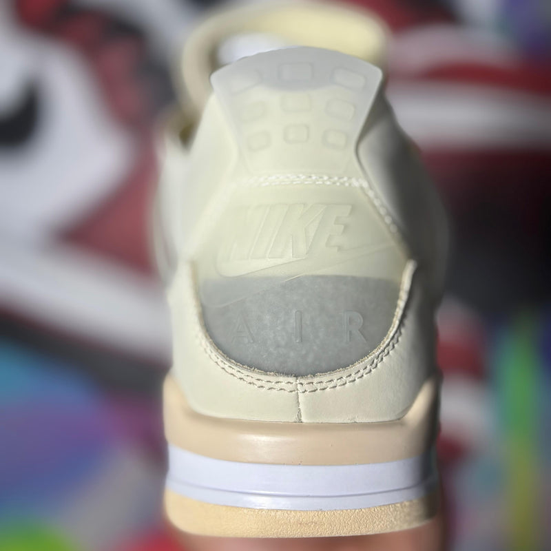 Tênis Air Jordan 4 Retro Off White Sail (Pronta Entrega)