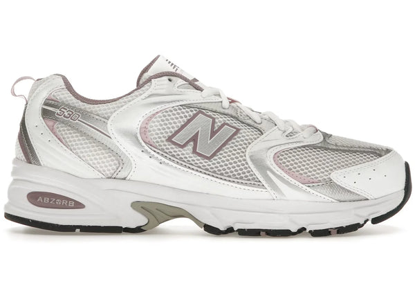 New Balance 530 Blanco Plata Metalizado Vino Hielo – Diamond