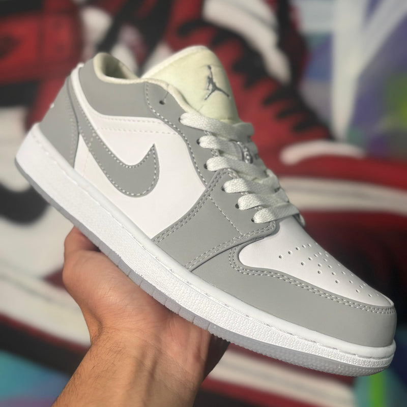 Tênis Air Jordan 1 Low Wolf Grey (Pronta Entrega)