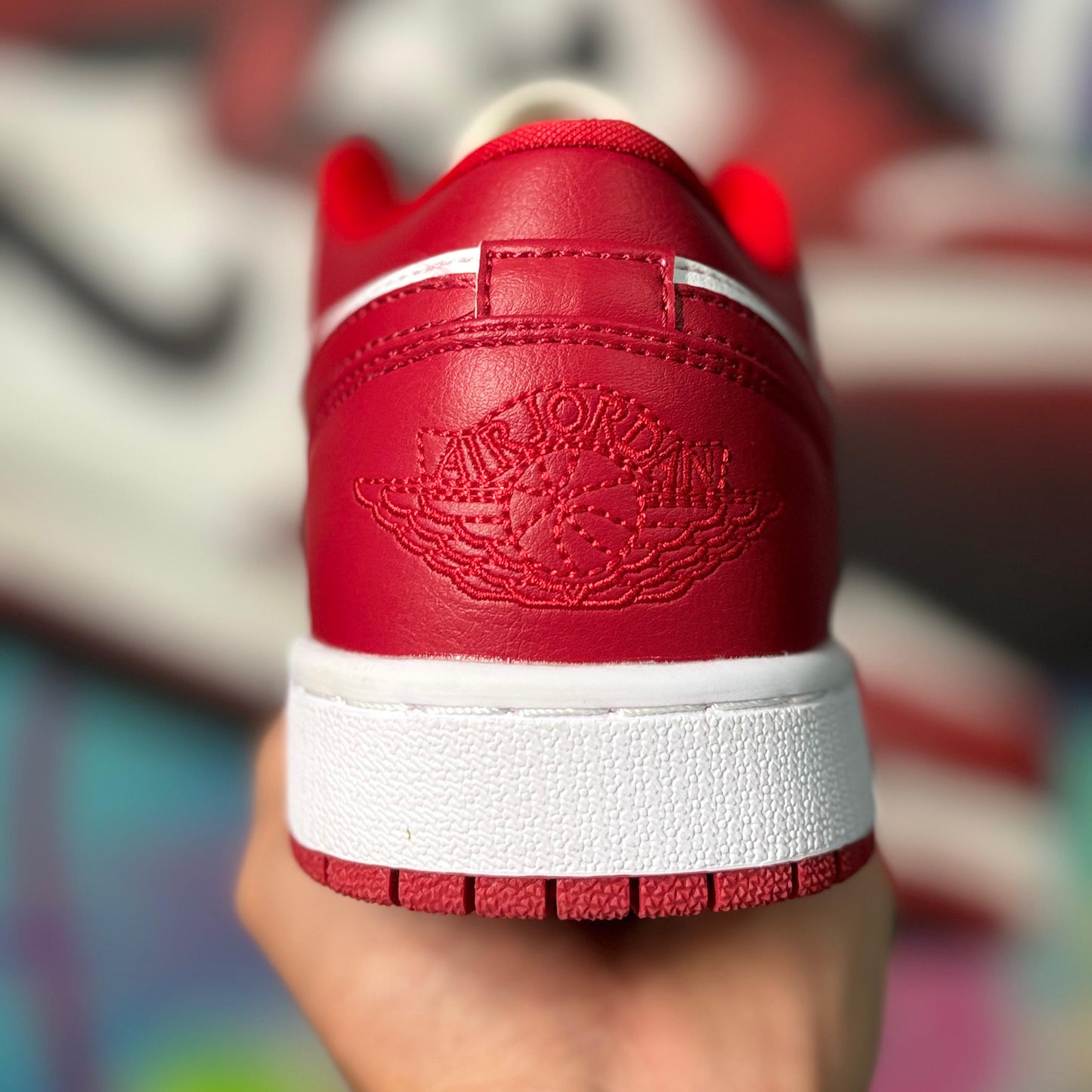 Air Jordan 1 Low Gym Red (Listo para entrega)