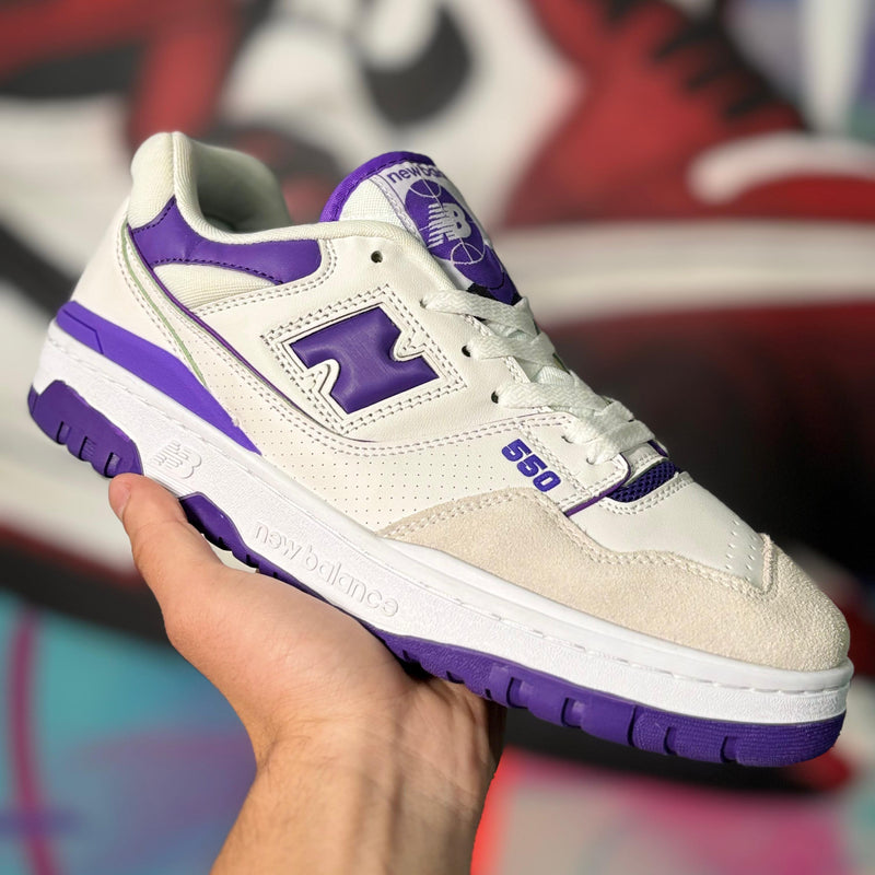 Tênis New Balance 550 Purple White (Pronta Entrega)