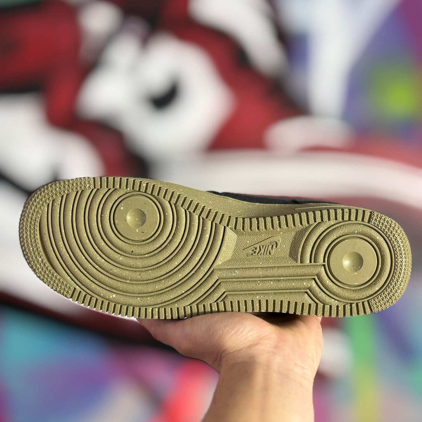 Tênis Nike Air Force 1 Low 'Black Neutral Olive' (Pronta Entrega)